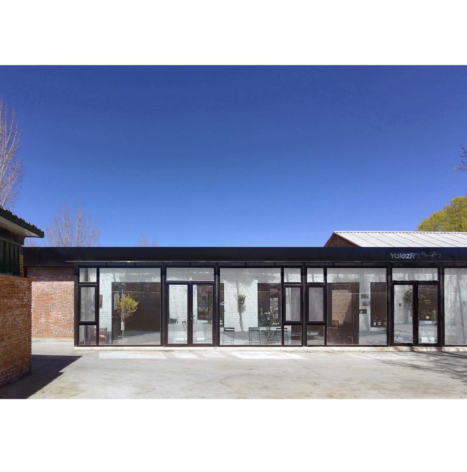 3室外南侧正透视 South elevation perspective©姚曜